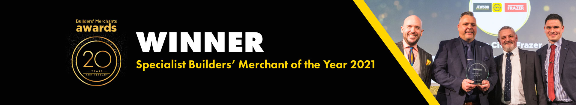Specialist Builders' Merchant of the Year 2021 - Winner